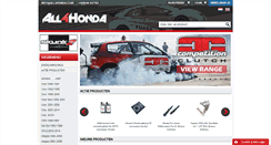 Desktop Screenshot of all4honda.com
